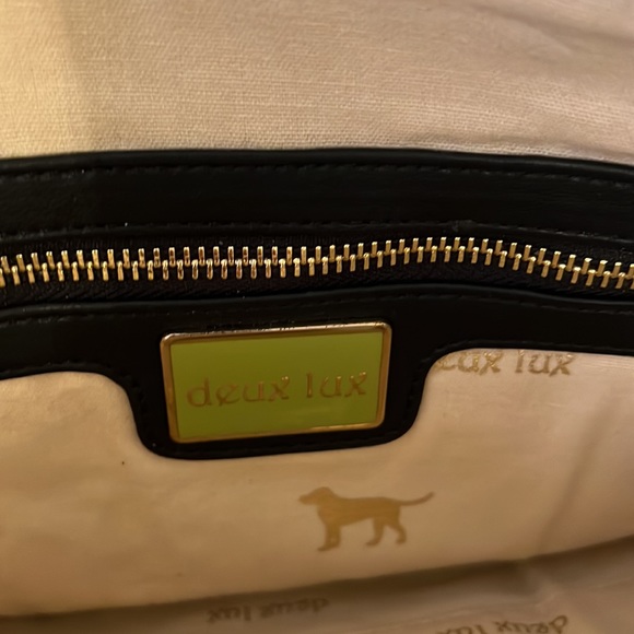 Deux Lux Leather Fringe Large Clutch - Picture 4 of 8